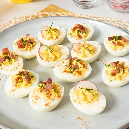 Hart gekochte und gefüllte Eier - COSORI DE