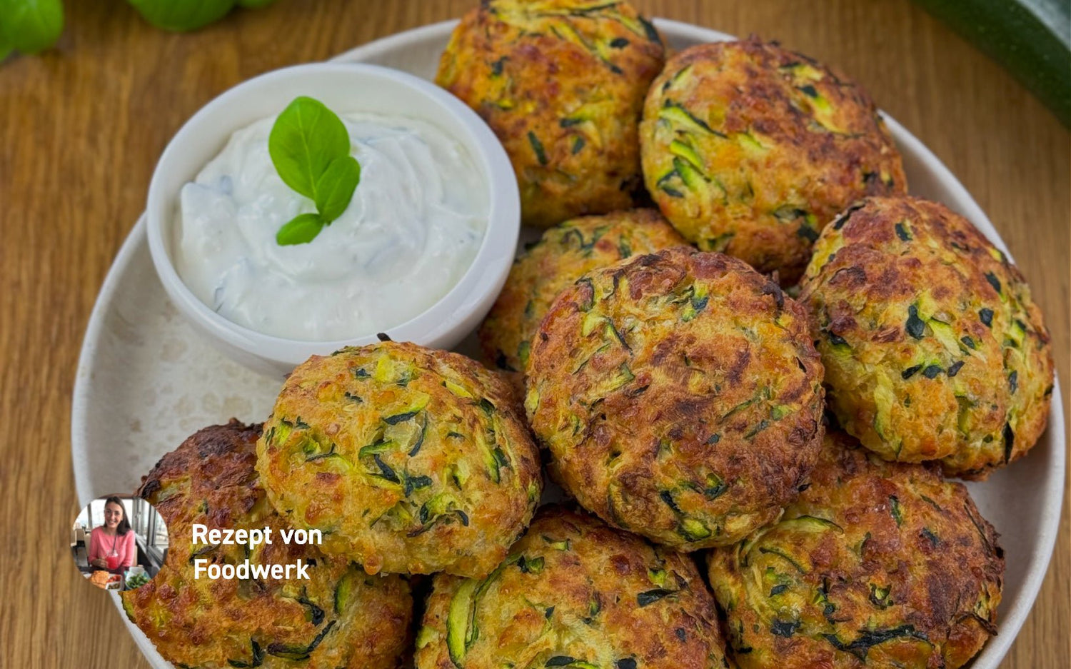 Käse Zucchini Taler - COSORI DE