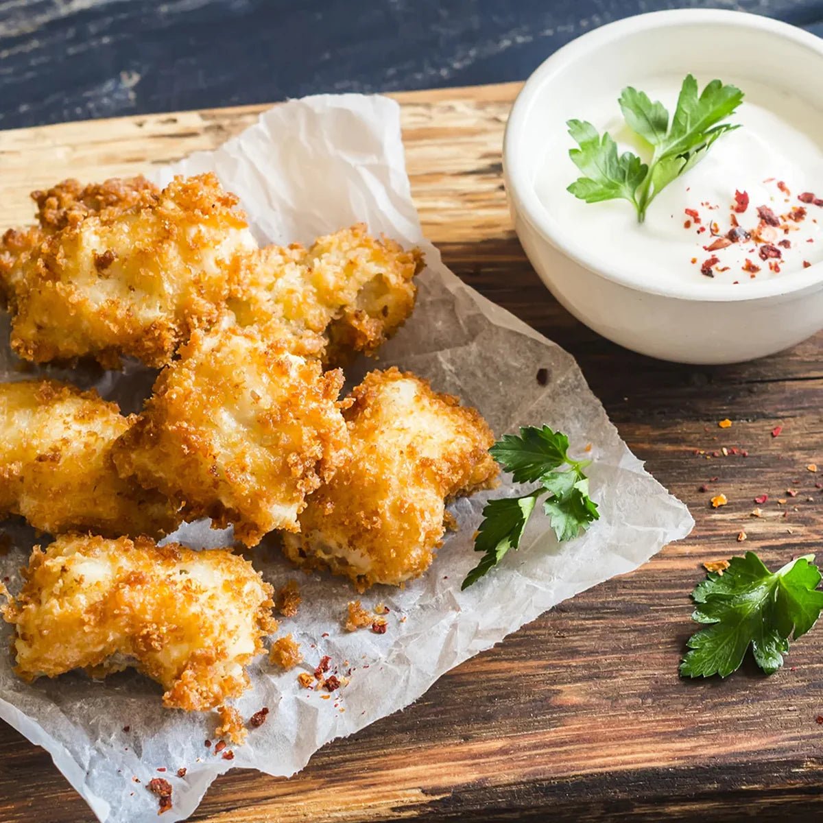 Knusprige 'Gebratene' Fischnuggets - COSORI DE