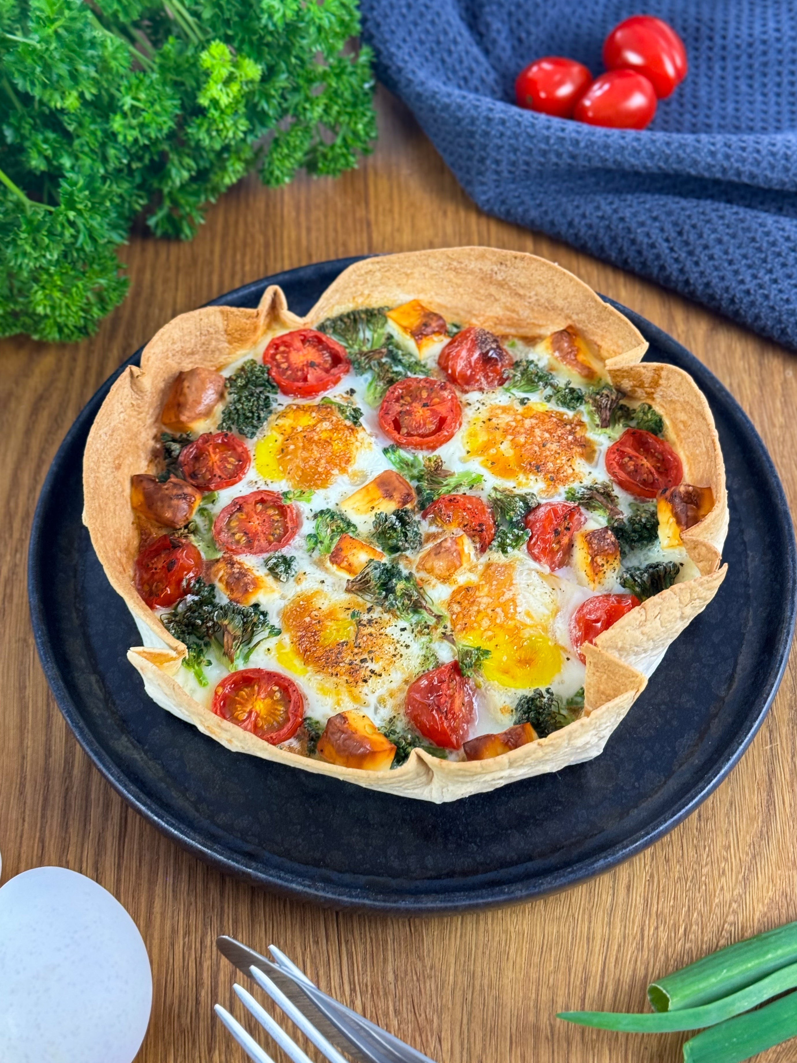 Schnelle Quiche