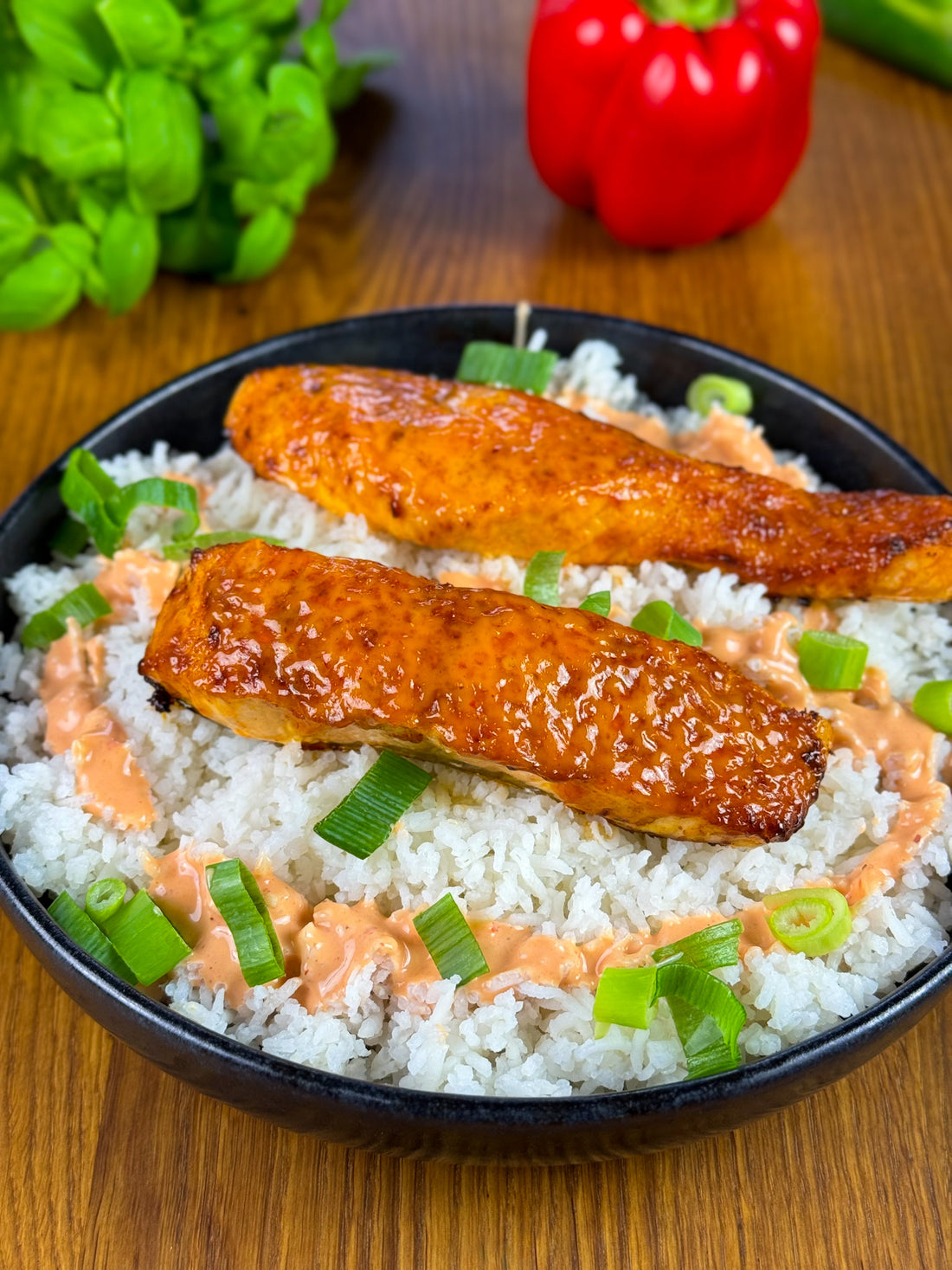 Knuspriger Lachs „Bang Bang Style“