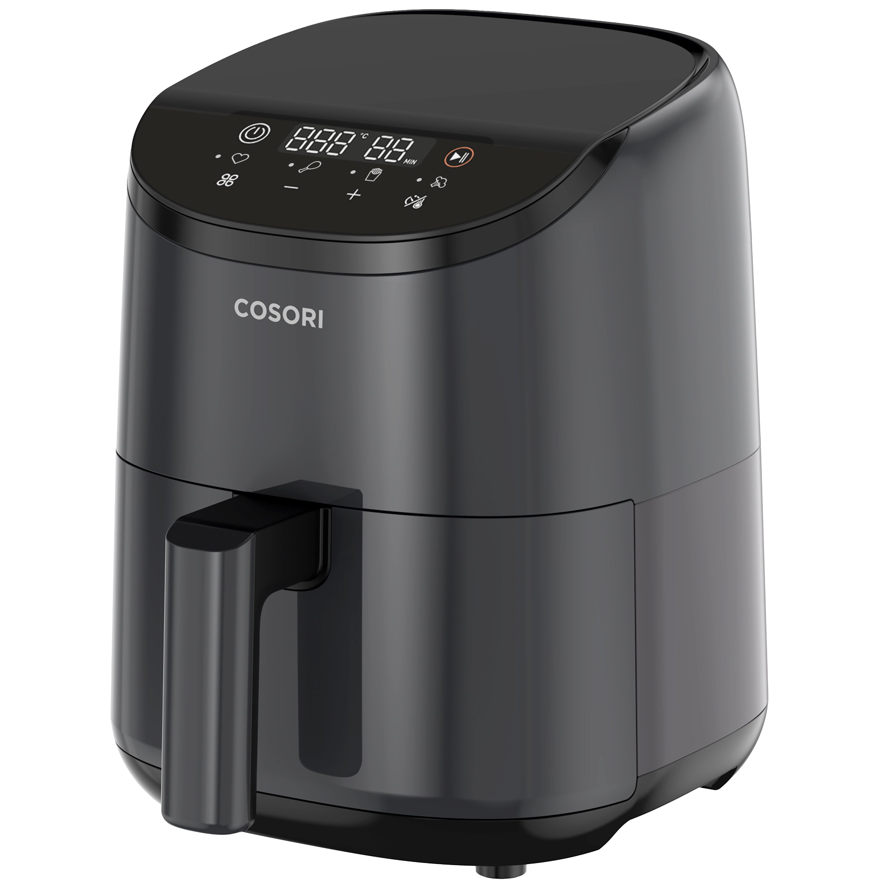 COSORI Lite Mini 2.0-Liter Heißluftfritteuse dunkelgrau