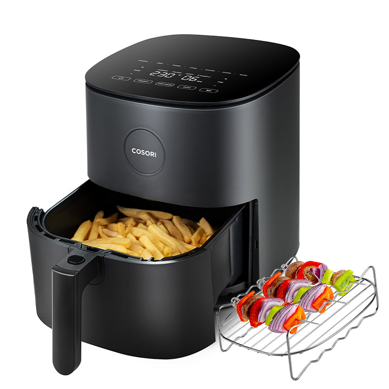 COSORI 4,7-Liter Heißluftfritteuse Dunkelgrau, Retail Exclusive