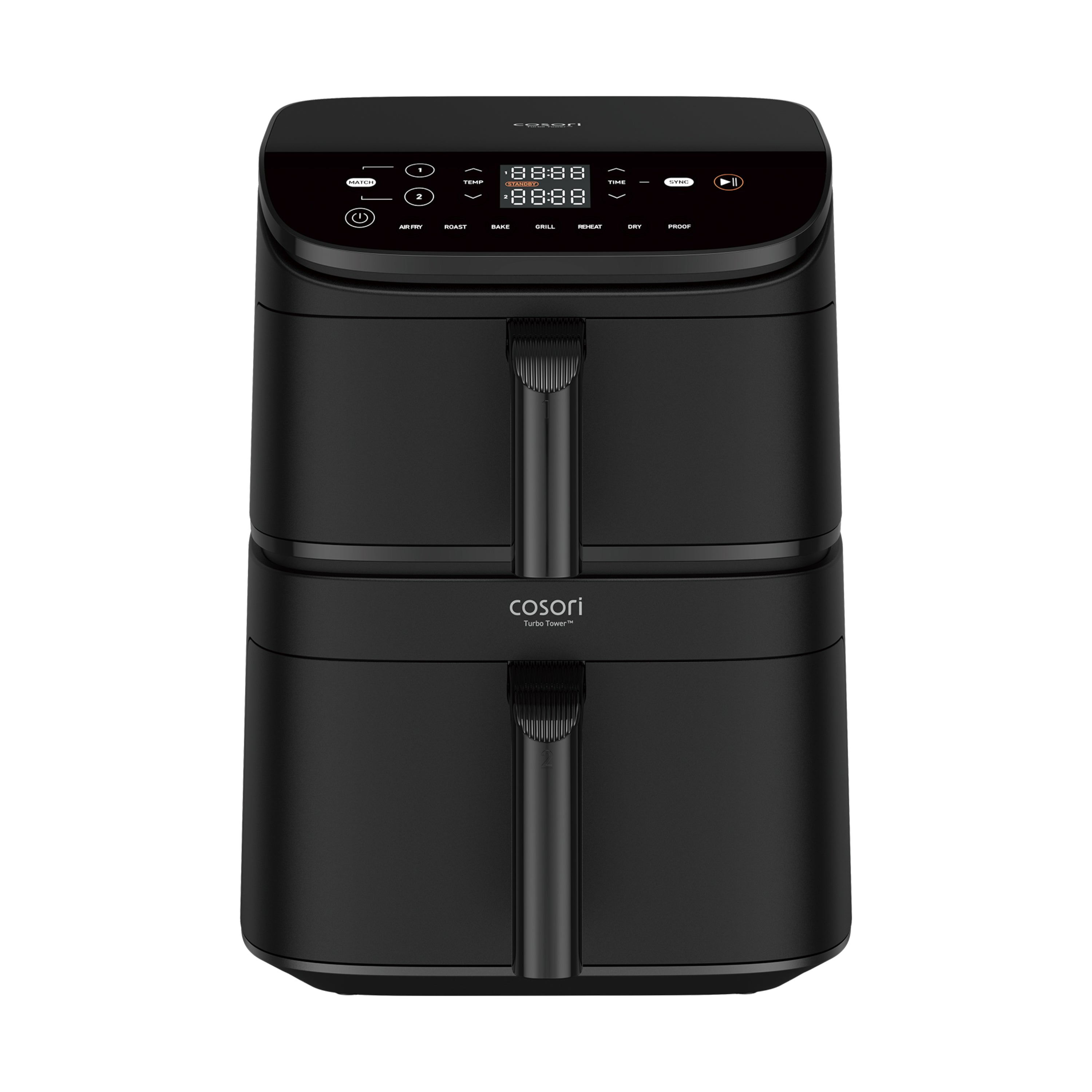 Cosori Turbo Tower™ 10,8-Liter Heißluftfritteuse-Gold