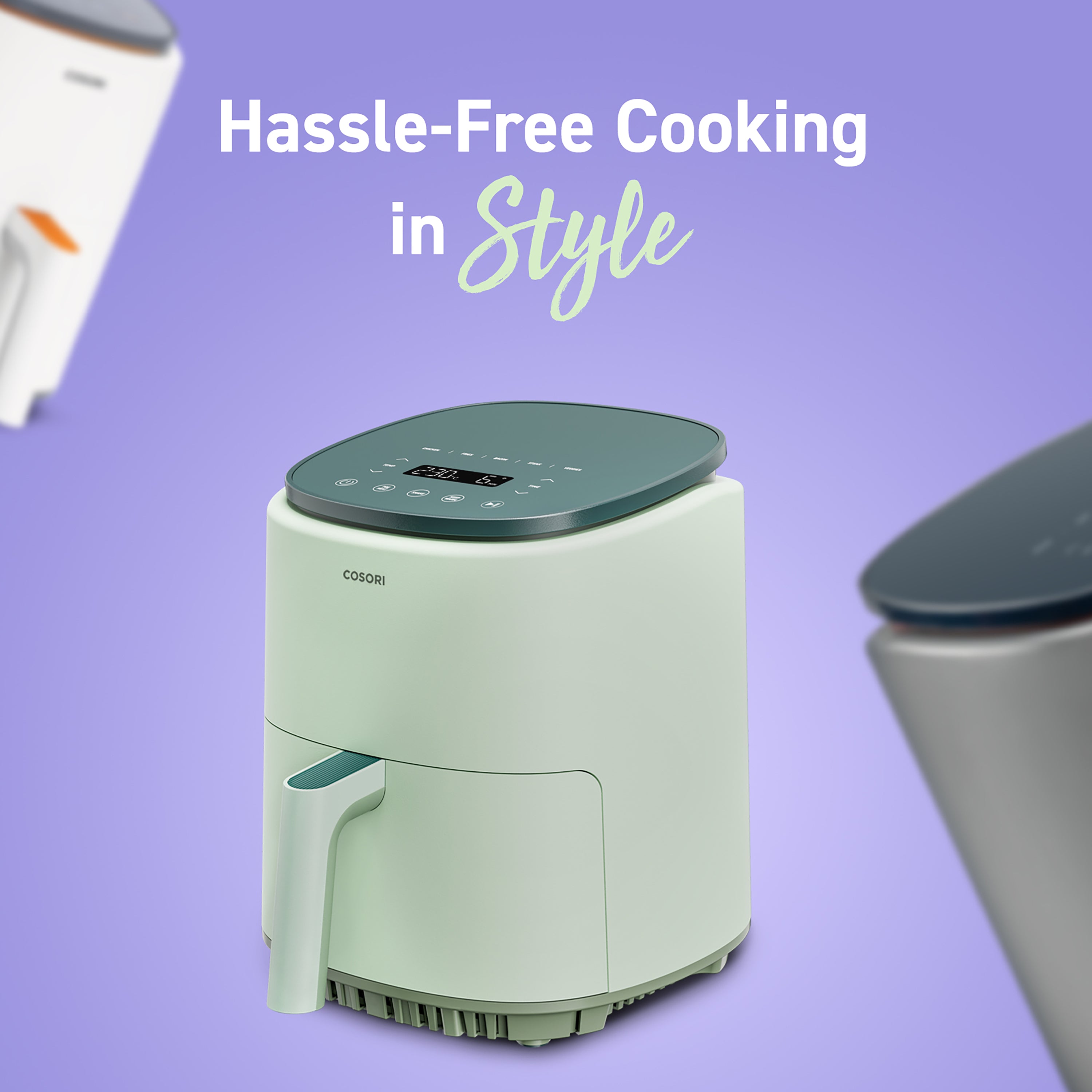 COSORI 3,8-Liter Smart Heißluftfritteuse, Retail Exclusive