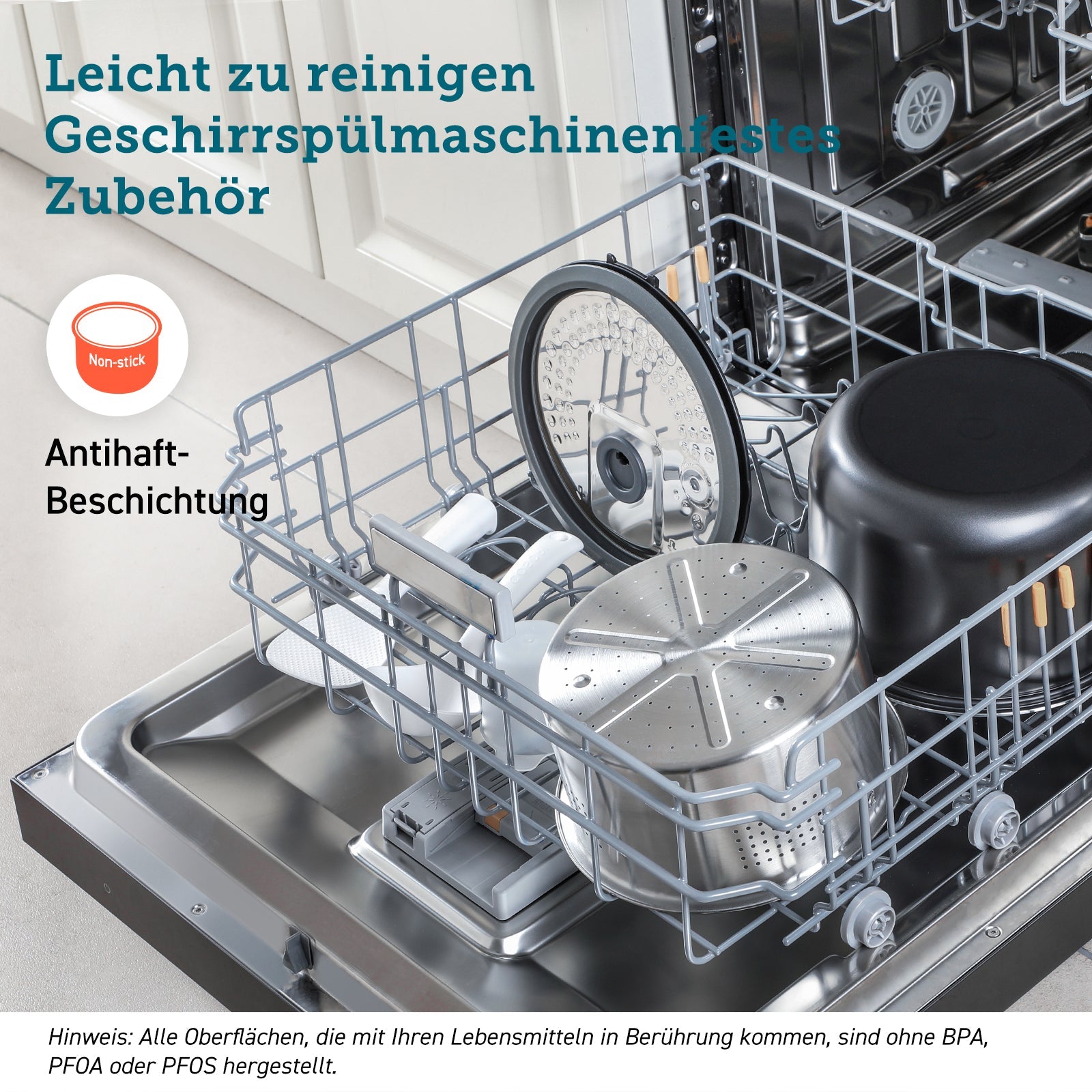 Einfache Bedienung des COSORI Reiskochers mit Automatikprogrammen