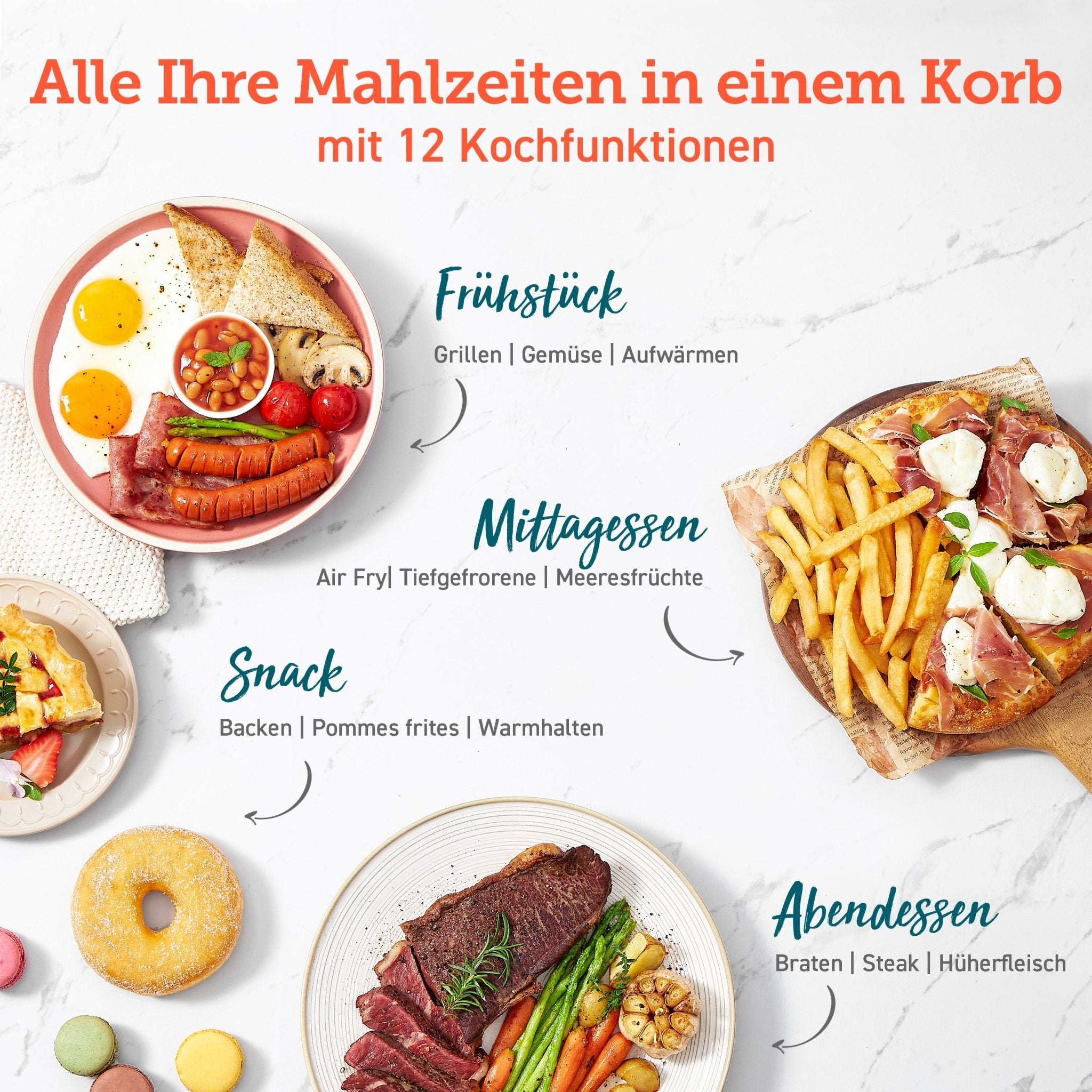 Cosori 6.4 - Liter Smart Heißluftfritteuse Dual Blaze - COSORI DE