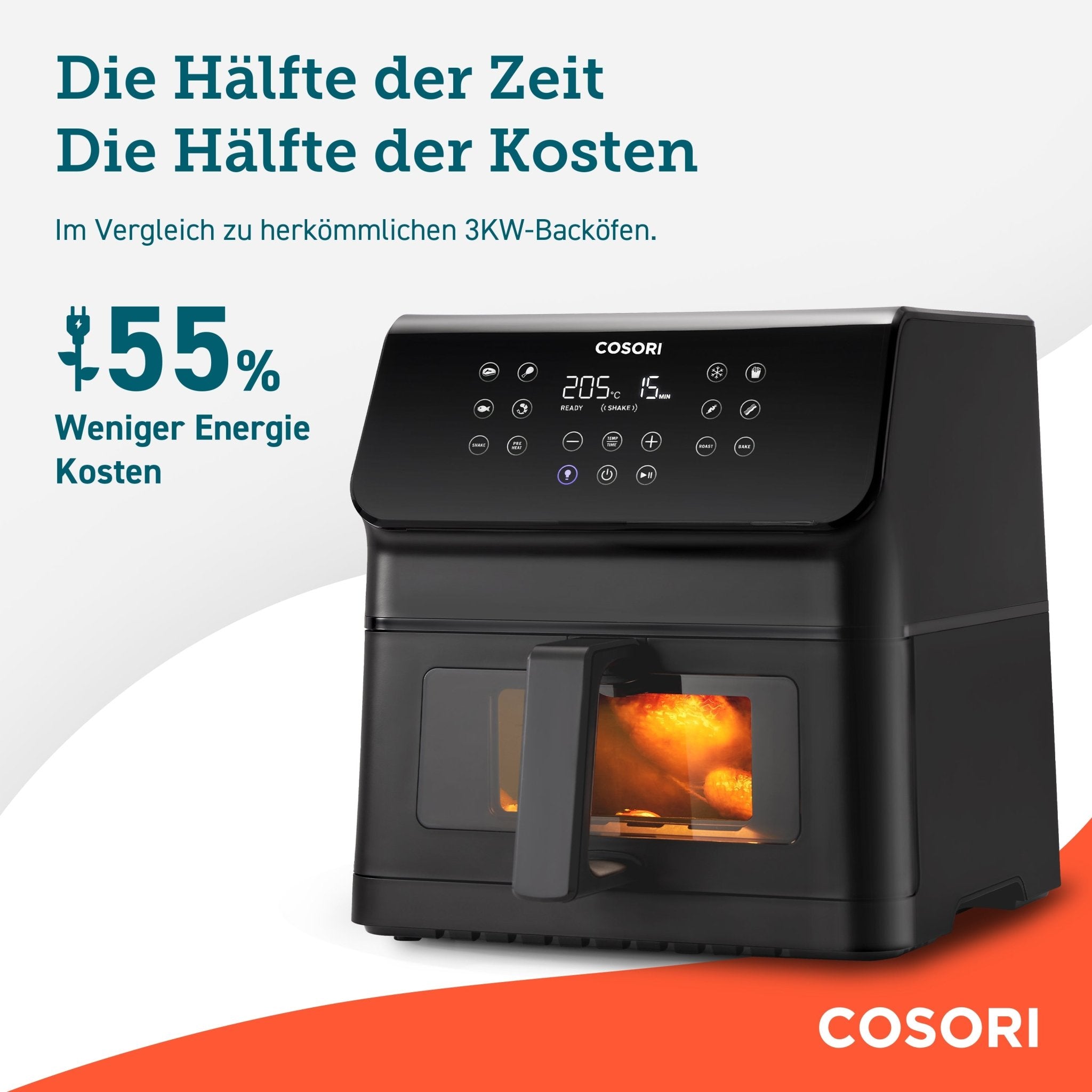 COSORI Clear Blaze 6,2 Liter Heißluftfritteuse - COSORI DE