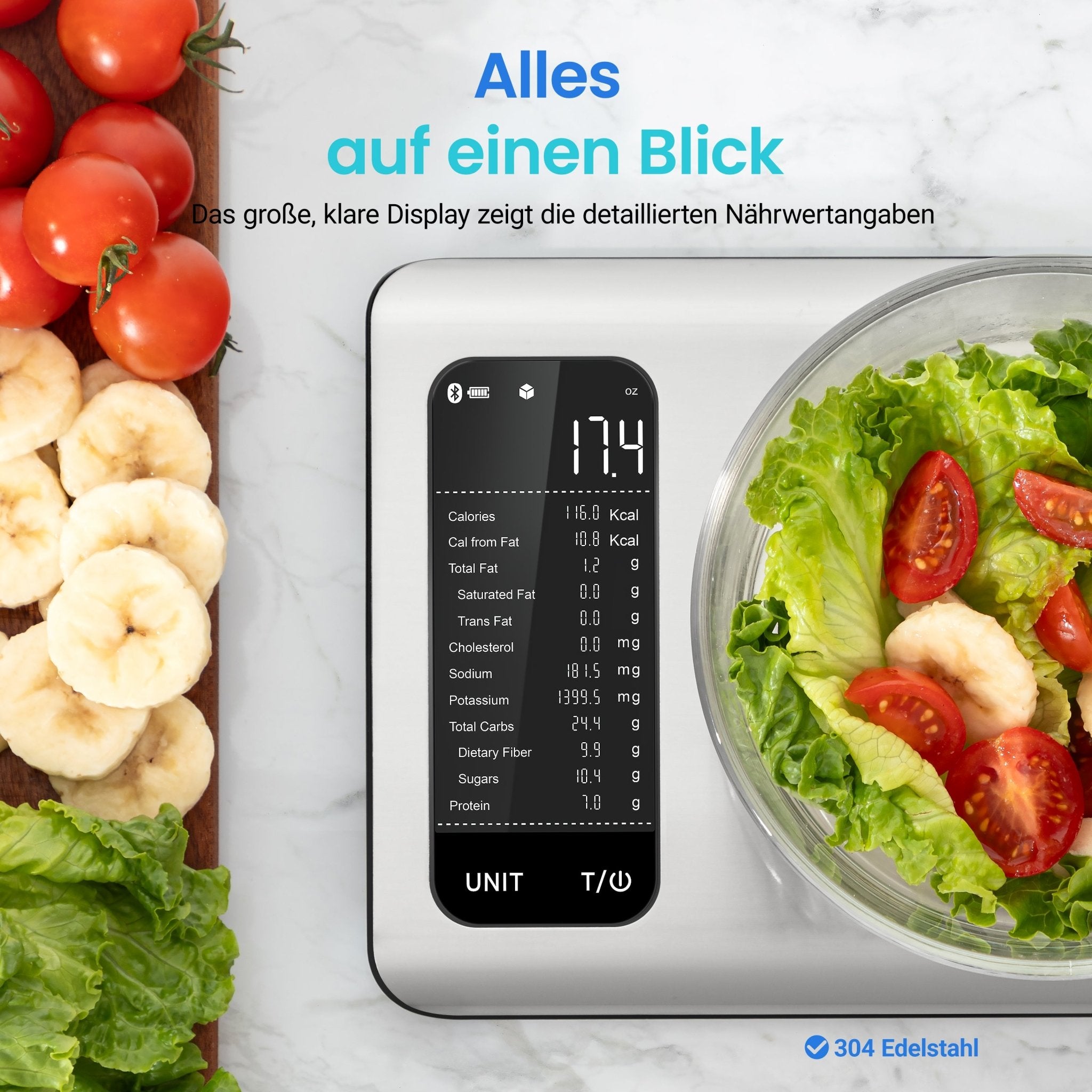 COSORI CNS - R101S Smarte Ernährungswaage - COSORI DE