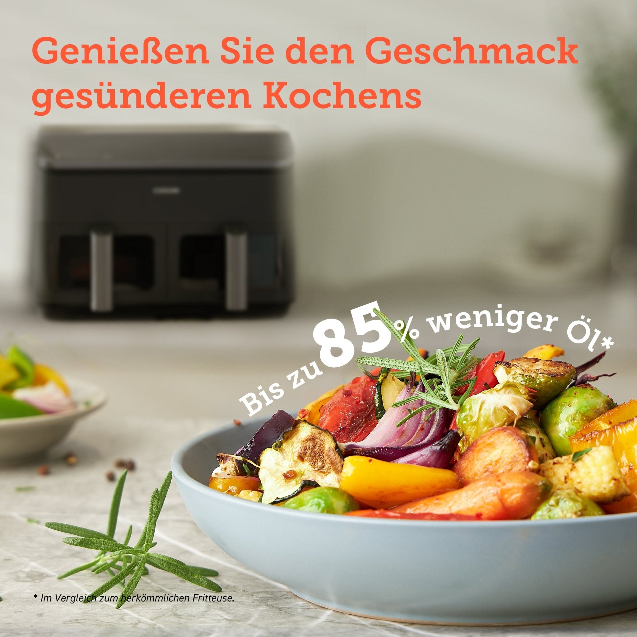 COSORI Dual Basket 8,5 - Liter Heißluftfritteuse - COSORI DE