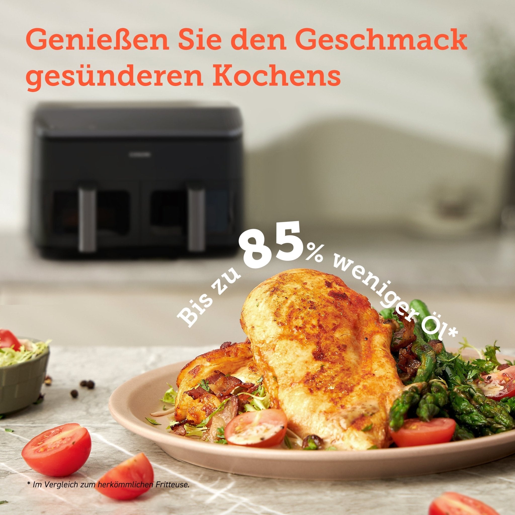 COSORI Dual Basket 8,5 - Liter Heißluftfritteuse - COSORI DE