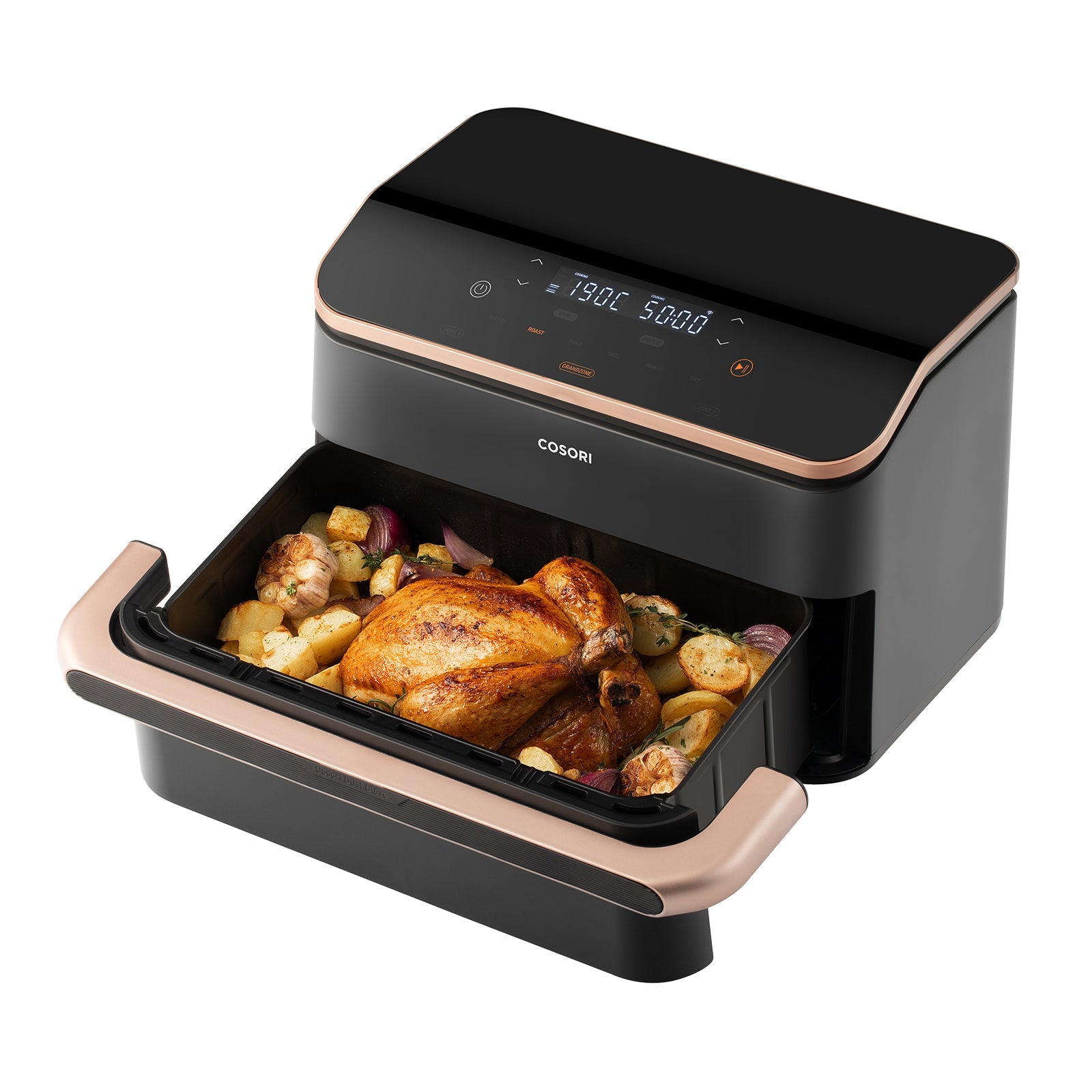 COSORI Dual Blaze Twinfry™ 10 - Litre Heißluftfritteuse - Gold - COSORI DE