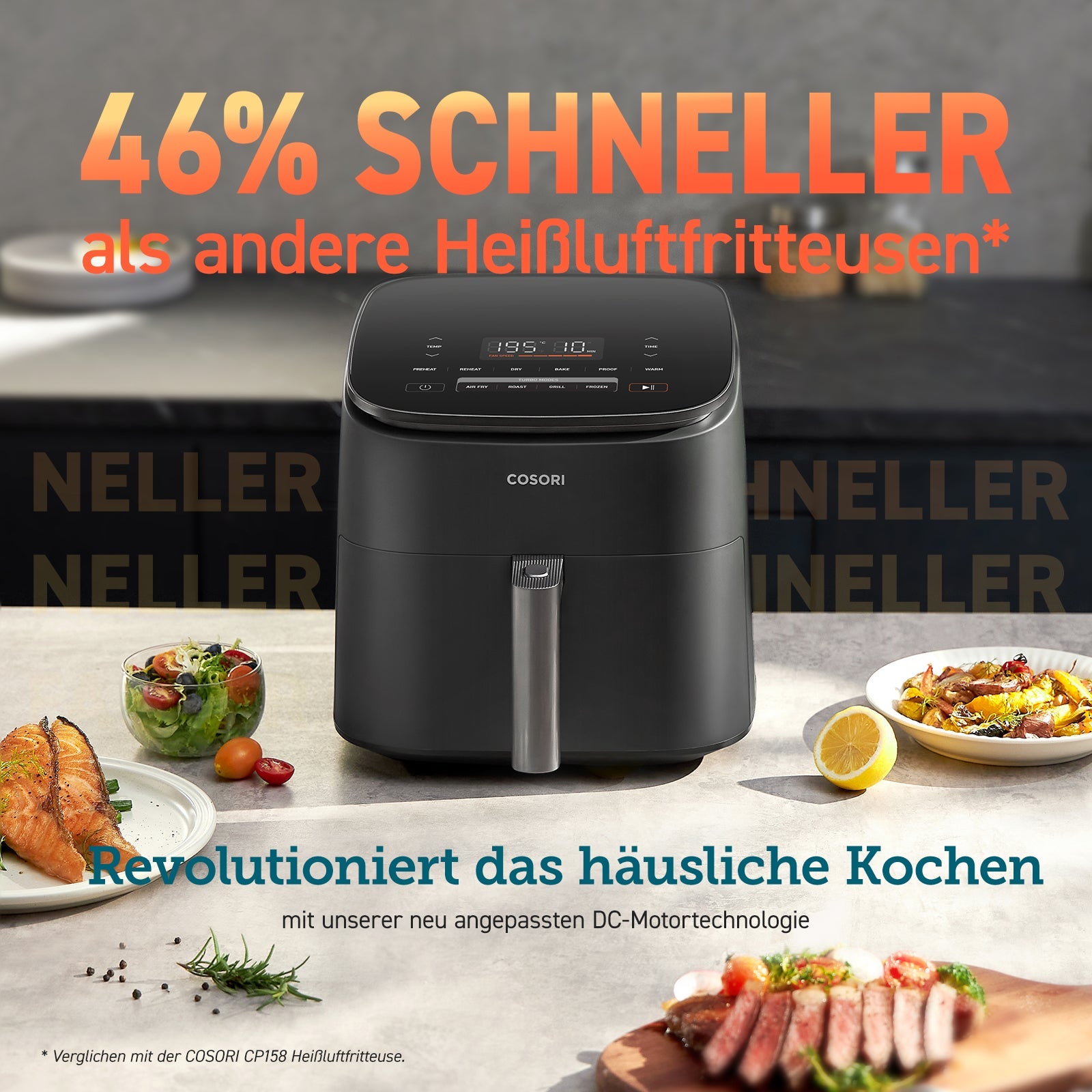 COSORI TurboBlaze™ 6.0 - Liter Heißluftfritteuse - COSORI DE