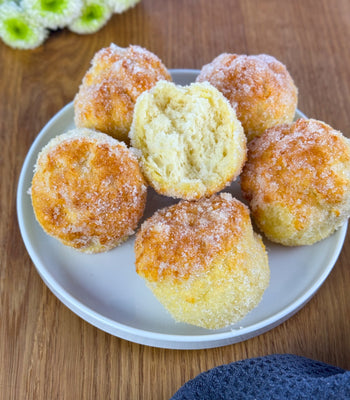 Saftige und fluffige Quarkbällchen