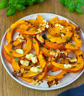 Hokkaido Kürbis mit Feta