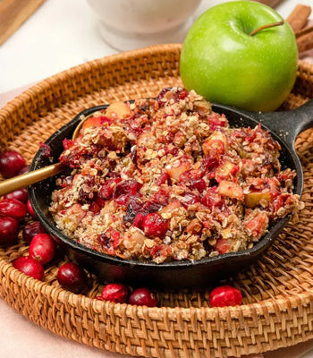 Preiselbeer-Apfel-Crumble - COSORI DE