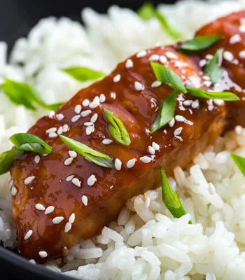 Teriyaki-glasiertes Lachsfilet - COSORI DE