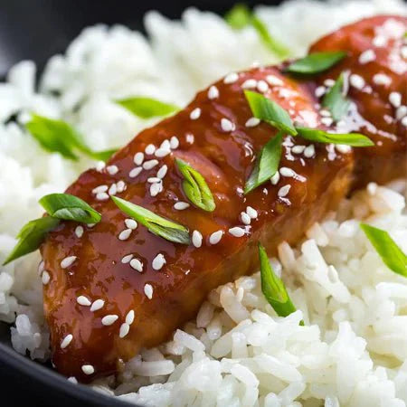 Teriyaki-glasiertes Lachsfilet - COSORI DE
