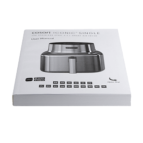 Mehrsprachige Bedienungsanleitung der COSORI Iconic Single