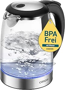 COSORI Premium Glas Wasserkocher 1,7 L