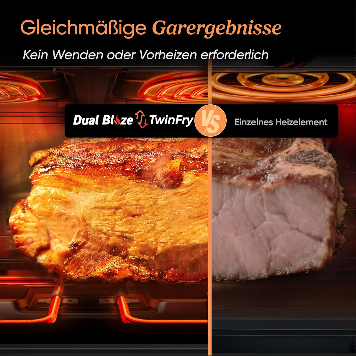COSORI Dual Blaze Twinfry™ 10-Litre Heißluftfritteuse