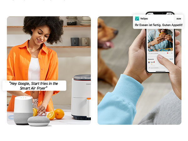 COSORI 3,8-Liter Smart Heißluftfritteuse