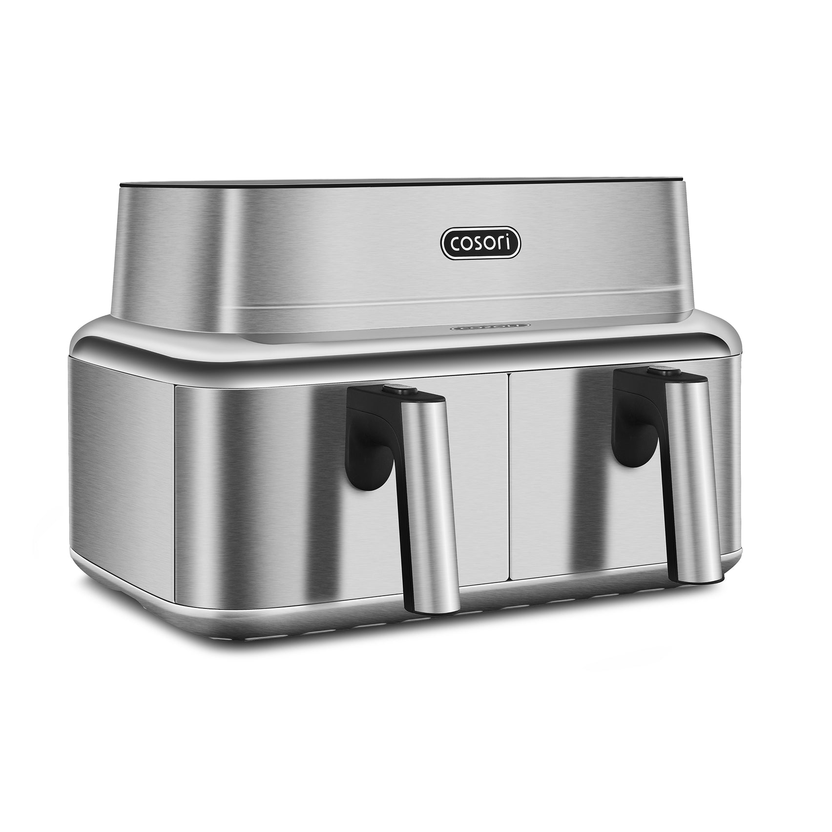 COSORI ICONIC™ Dual Edelstahl-Heißluftfritteuse – 8,6 Liter