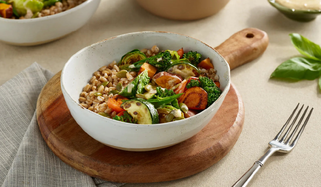 Geröstete Gemüse-Bowl
